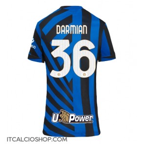 Inter Milan Matteo Darmian #36 Prima Maglia Femmina 2024-25 Manica Corta